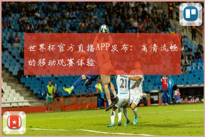世界杯官方直播APP发布:高清流畅的移动观赛体验
